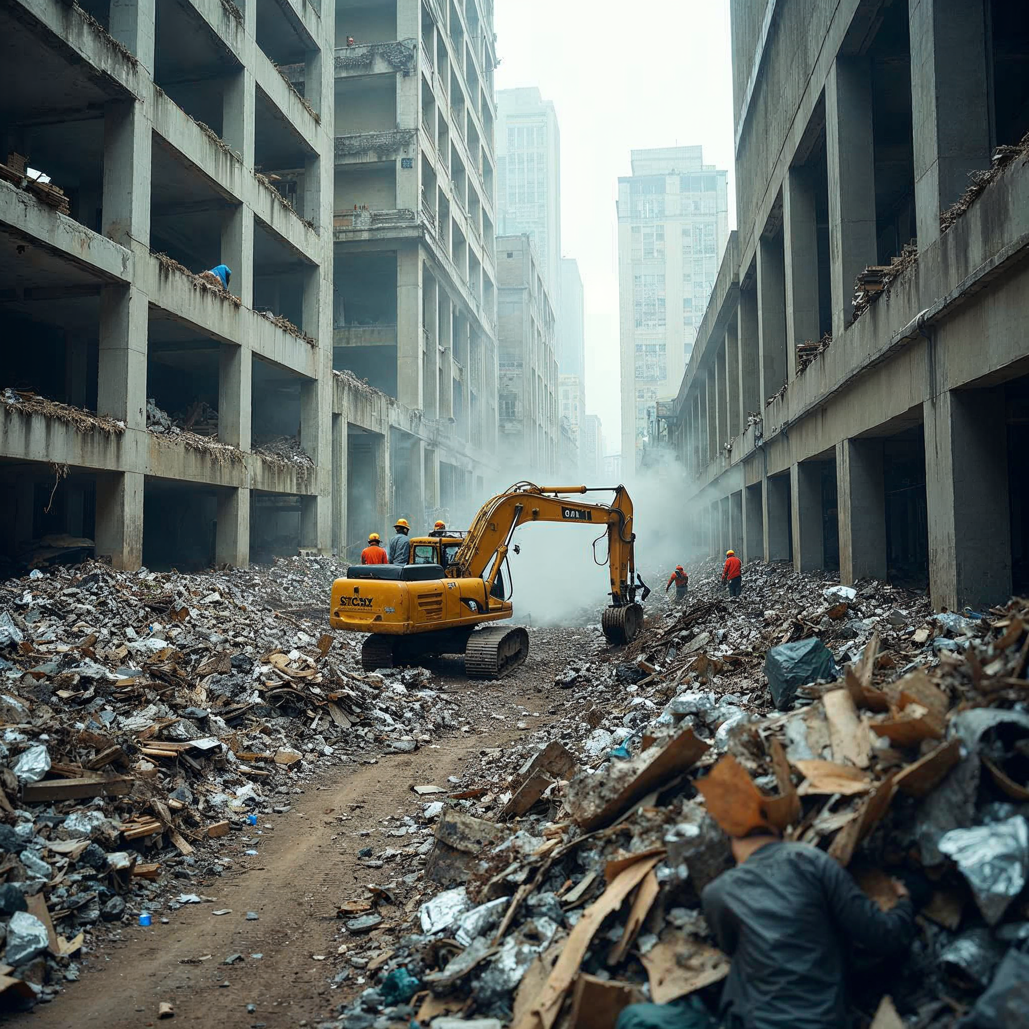 Nachhaltiger Rückbau: Recycling und Entsorgung richtig gemacht